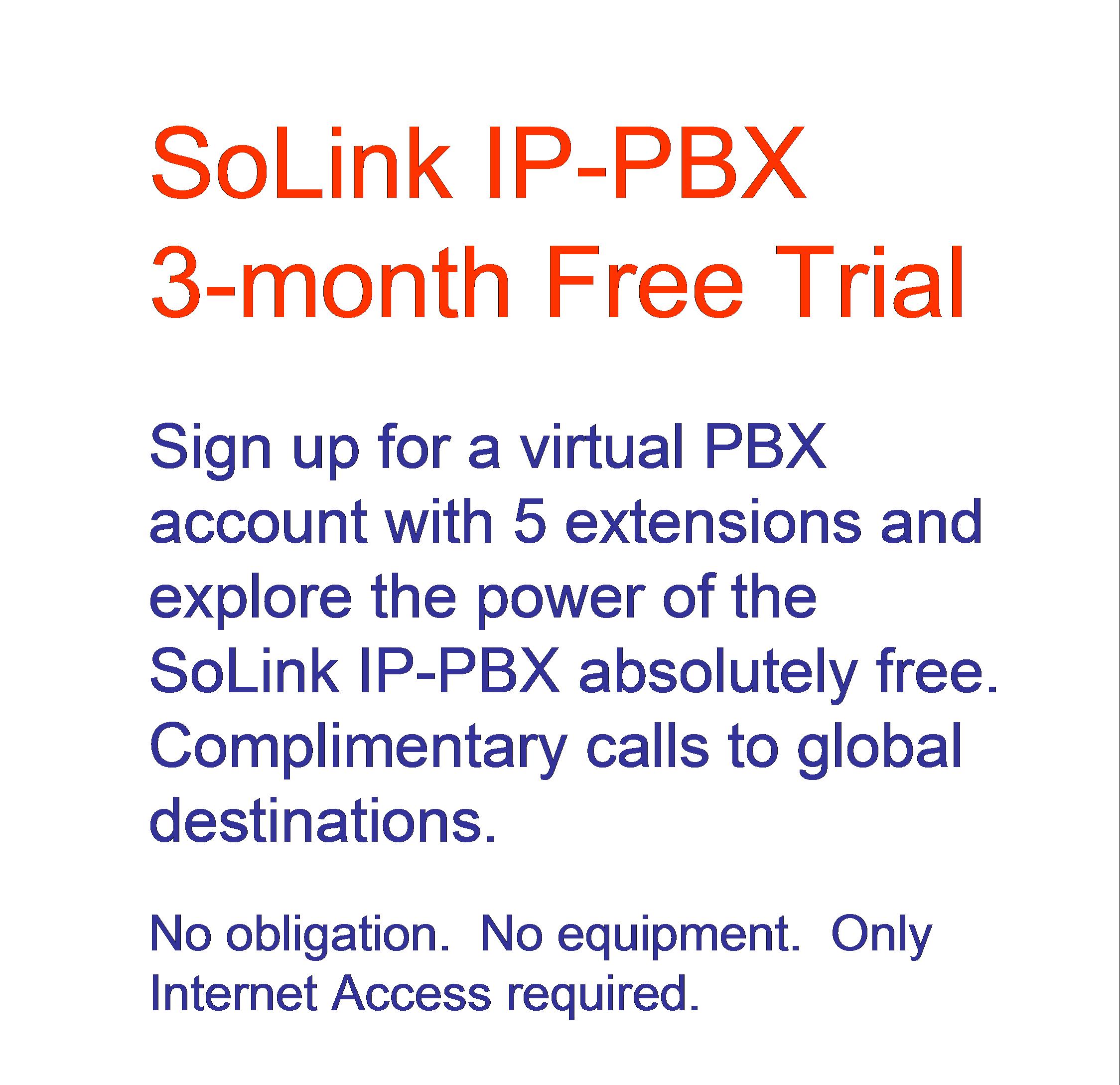 IP-PBX Free Trial